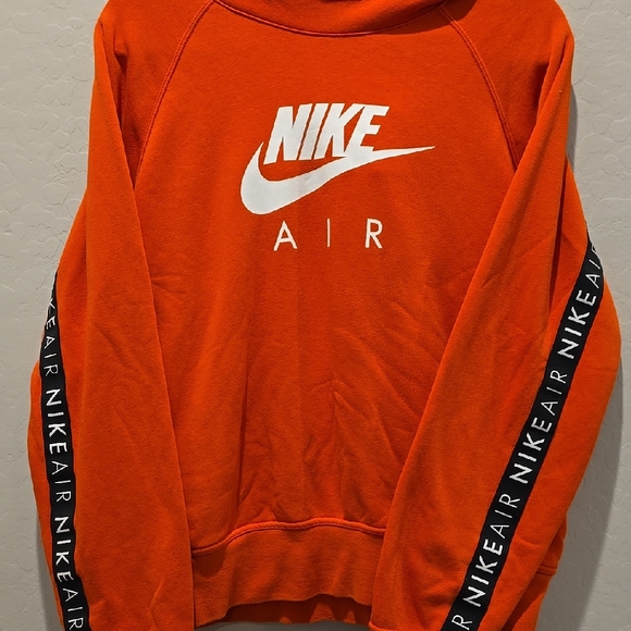 Nike Other - Nike Men's Bold Orange Crewneck Sweater
